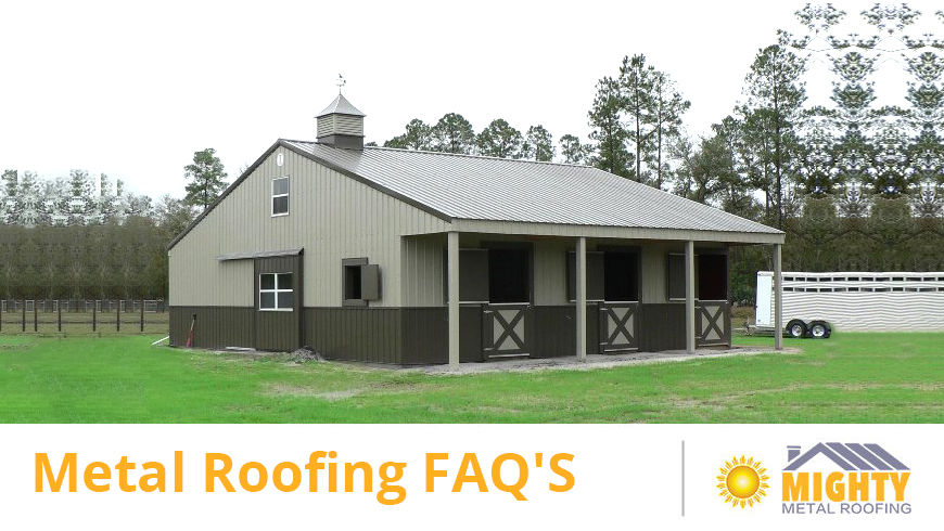 Metal roofing-FAQs